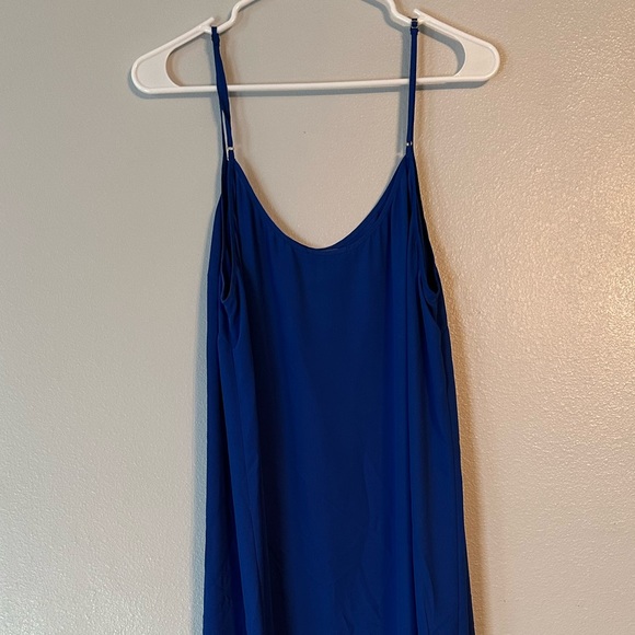 JCrew Royal Blue Slip Dress - Picture 2 of 9
